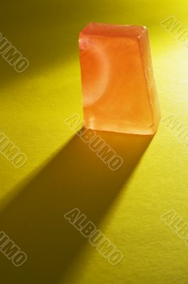 Orange yelly soap