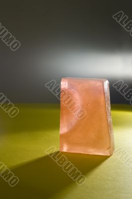 Orange yelly soap