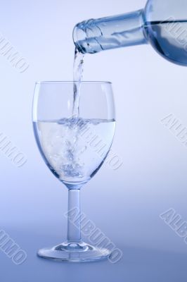 Pouring water
