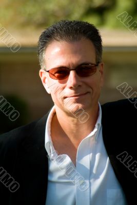Smiling man