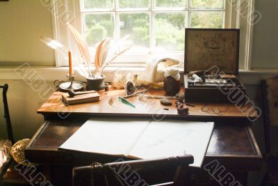 Old sketch table