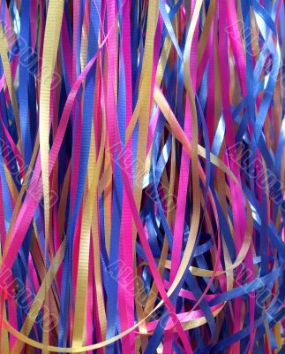 Colourful Ribbon Streamers