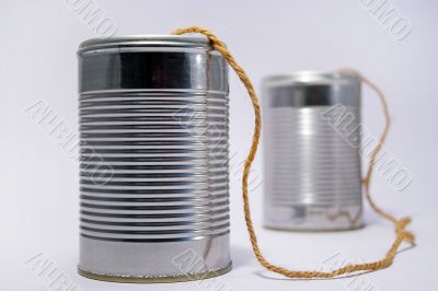Tin can telephone