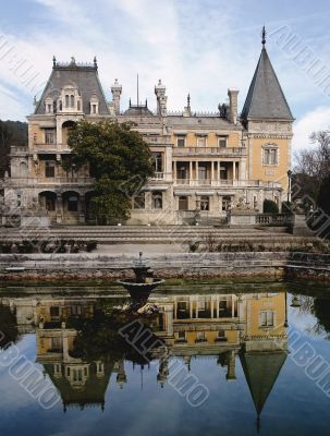 Palace of the Russian emperor in Yalta