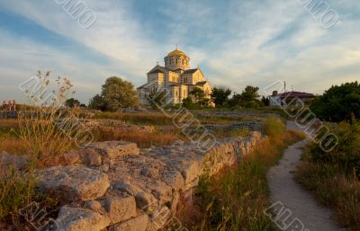 The Vladimir cathedral in Chersonese