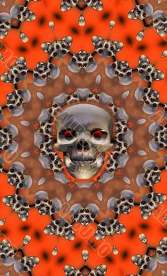 Halloween skull