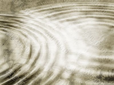 Rippling water