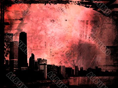 Grunge buildings