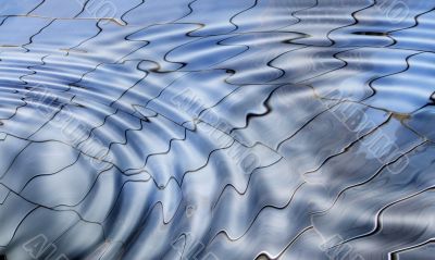 Rippling water