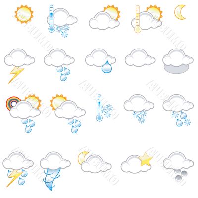 Weather icons