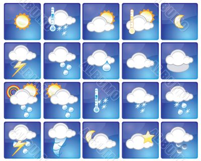 Weather icons