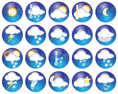 Weather icons