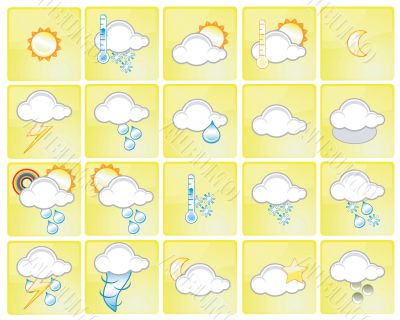 Weather icons