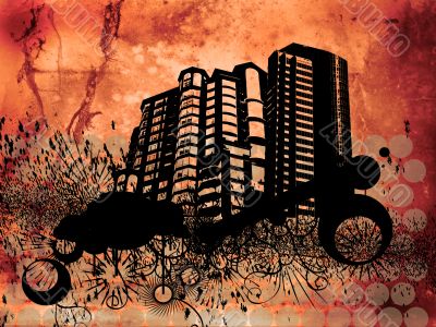 Grunge buildings