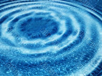 Rippling water