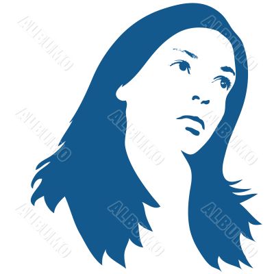 Woman silhouette