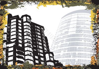 Grunge buildings