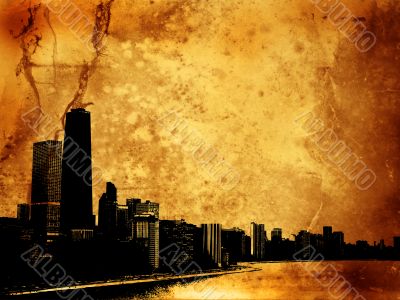 Grunge buildings