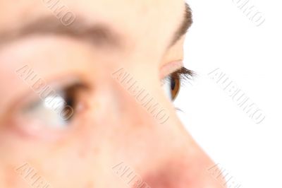 Eye closeup