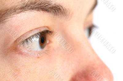 Eye closeup