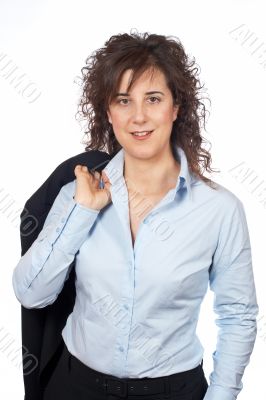 Smiling business woman