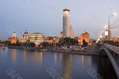 evening city