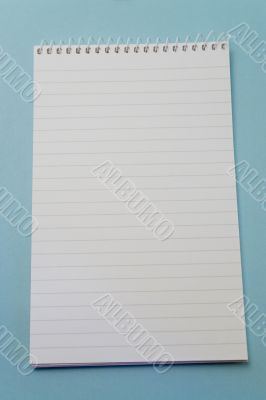 spiral notebook