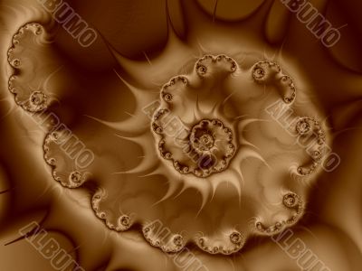 Sepia Spiral