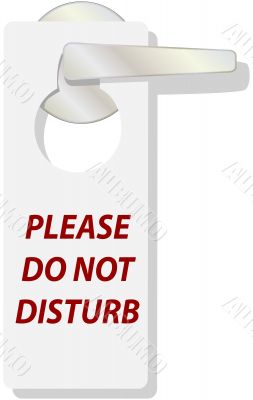 DO NOT DISTURB