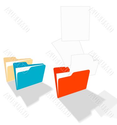 Files Fly from a Folder