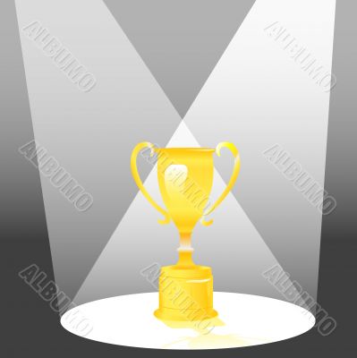 Trophy Award in Spotlight