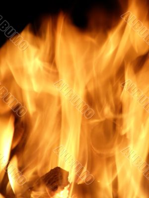 Flames or fire