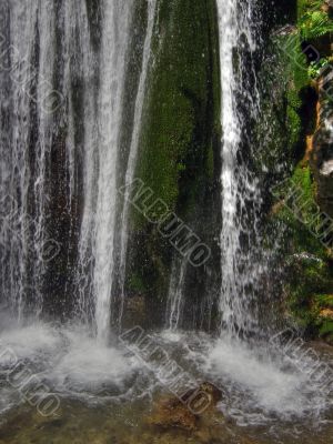 Waterfalls. Crimea.