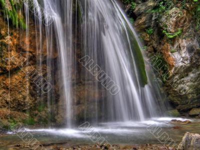 Waterfalls. Crimea.
