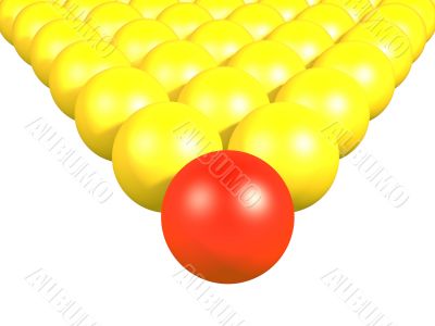 Billiard balls