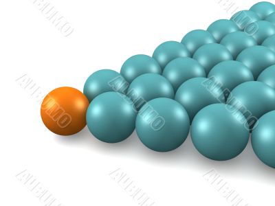 Billiard balls.