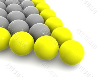Billiard balls.