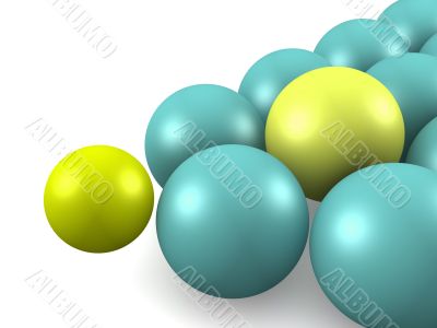 Billiard balls.
