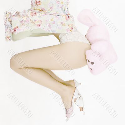 pink rabbit