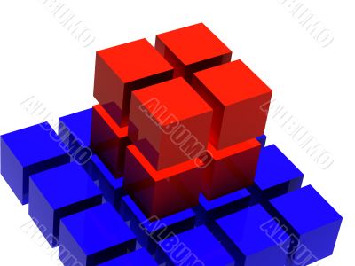many blocks.