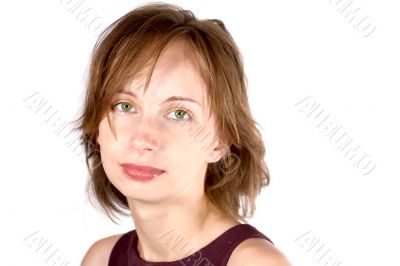 Tired young woman
