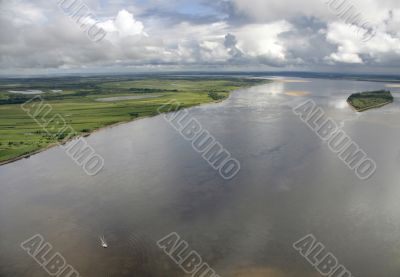 The River Ob` in west Siberia.