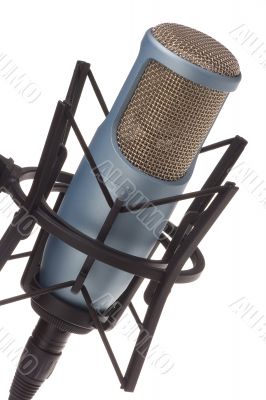 Mic on white