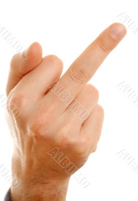 middle finger