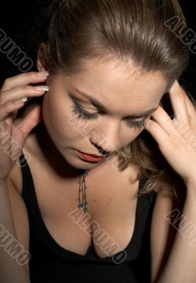 sad lady