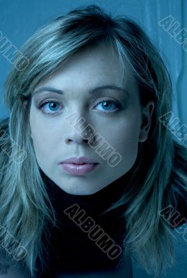 blue