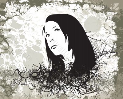 Grunge lady