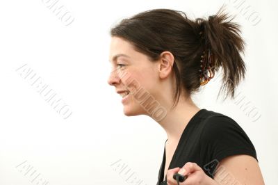 Smiling girl