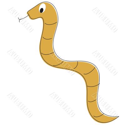 Cartoon snake