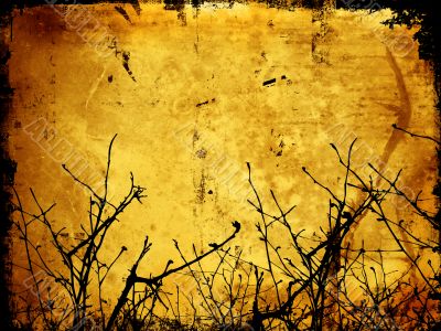 Winter Grunge Background